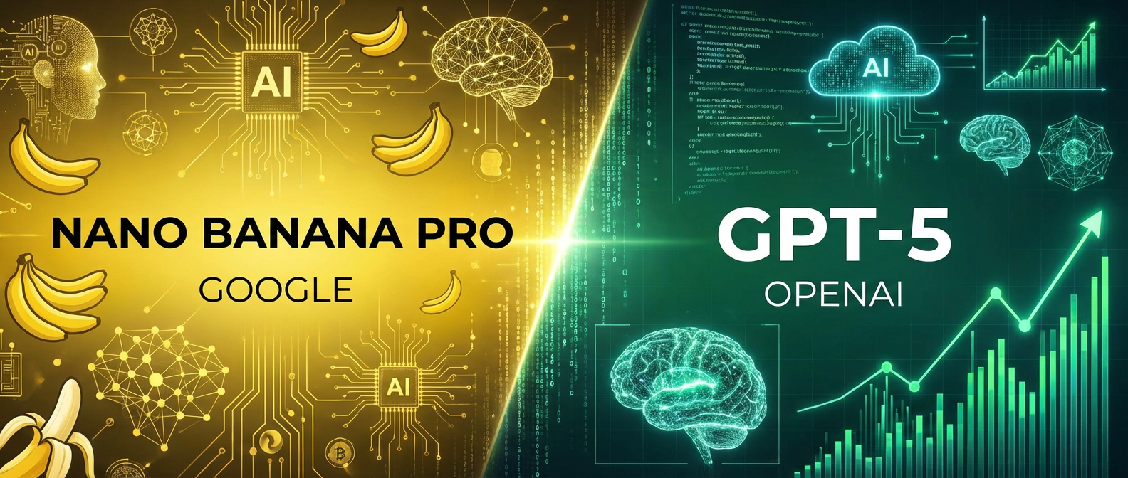 Nano Banana Pro vs GPT-5 Image comparison - Google vs OpenAI image generation models